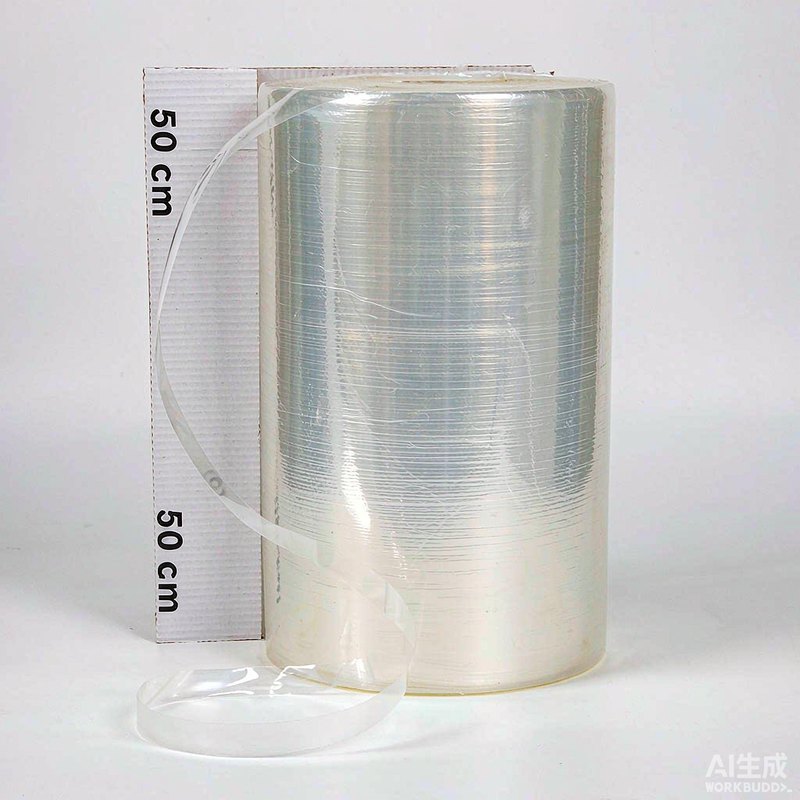 缠绕膜 工业拉伸膜 50cm 透明打包膜托盘包装