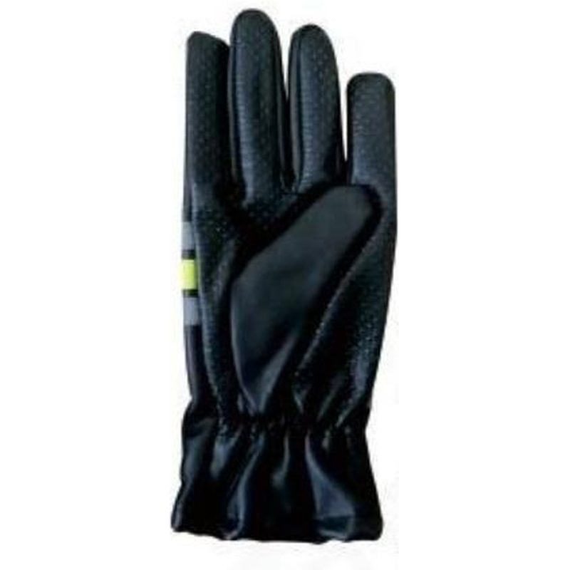 BSDFS-2H 警用荧光绿反光手套（黑色）